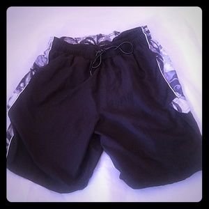 RBX men's black swimming trunks size m